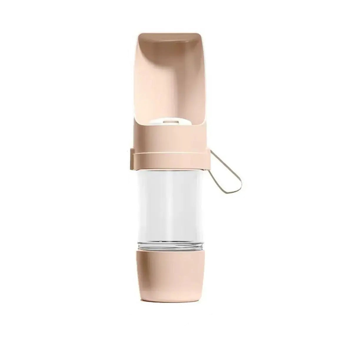 Botella de Agua Portátil para Perros y Gatos con Dispensador de Comida