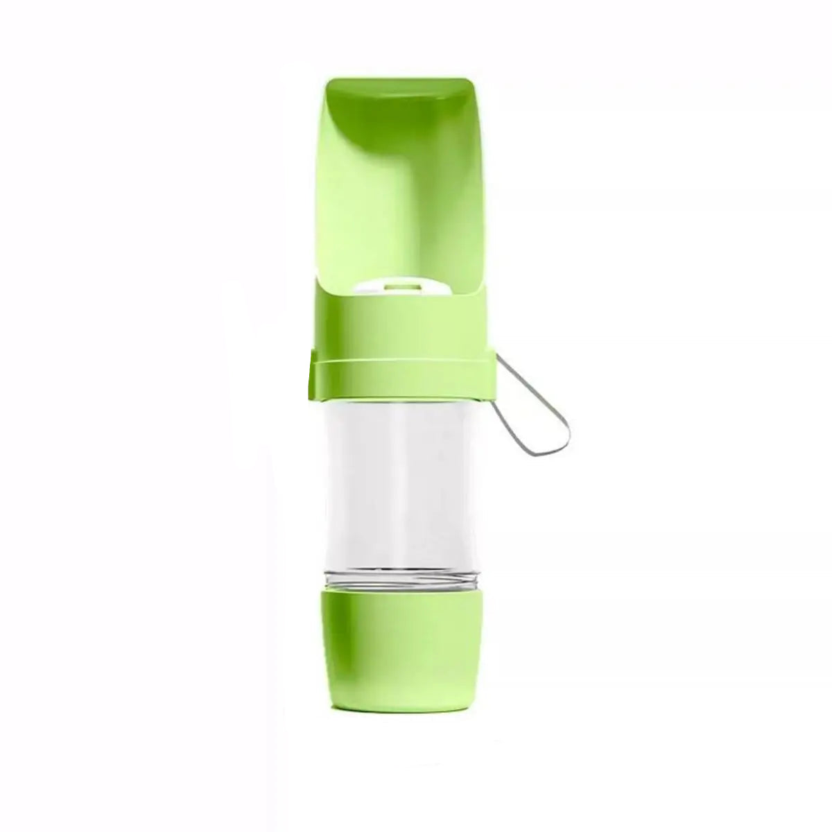 Botella de Agua Portátil para Perros y Gatos con Dispensador de Comida